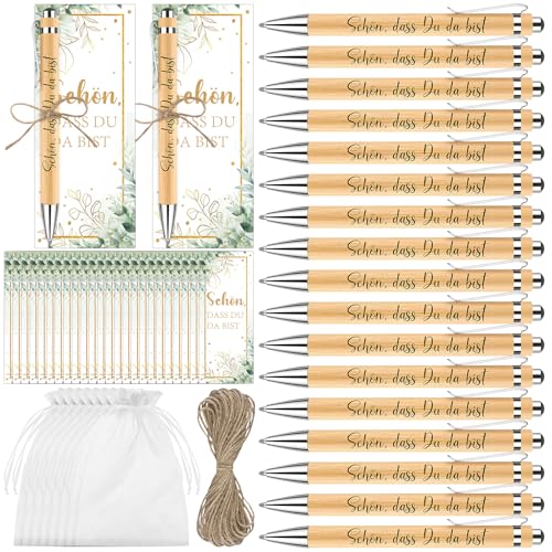 ElaDüne 24Sets Dankeschön Gastgeschenke Hochzeit Holz Kugelschreiber Schön Dass Du Bist Druckkugelschreiber Abschied Geschenke für Kollegen Erzieherin Hochzeit Kommunion Taufe Geburtstag Geschenk ElaDüne 24Sets Dankeschön Gastgeschenke Hochzeit Holz Kugelschreiber Schön Dass Du Bist Druckkugelschreiber Abschied Geschenke für Kollegen Erzieherin Hochzeit Kommunion Taufe Geburtstag Geschenk von ElaDüne