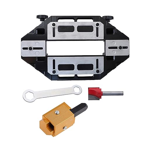 Eladcncmc Multifunktionaler Holz-Türscharnier-Lochöffner, geeignet für Scharnierschlitze, Schlossführungsplatte, Schlitze von Eladcncmc