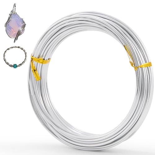 Elalove aluminiumdraht, Silber, 2 MM x 15 M von Elalove