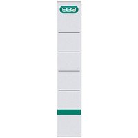 10 ELBA Ordneretiketten weiß für 5,0 cm Rückenbreite von Elba