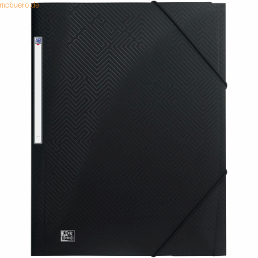 10 x Oxford Eckspannmappe Urban A4+ PP blickdicht schwarz 10 x Oxford Eckspannmappe Urban A4+ PP blickdicht schwarz von Oxford