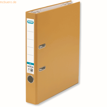 Elba Ordner A4 smart top 50mm PP/Papier orange Elba Ordner A4 smart top 50mm PP/Papier orange von Elba