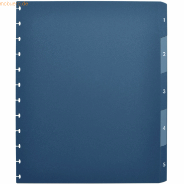 Oxford Ringmappen-Register image manageMe! PP A4 5-teilig transluzent/ von Oxford