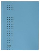 20X Sammelmappe chic, Karton (RC), 320 g/qm, A4, 10 mm, blau Elba 31 477 BL 10 mm von Elba