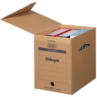 6 ELBA Archivboxen tric system braun 24,0 x 34,1 x 31,5 cm von Elba