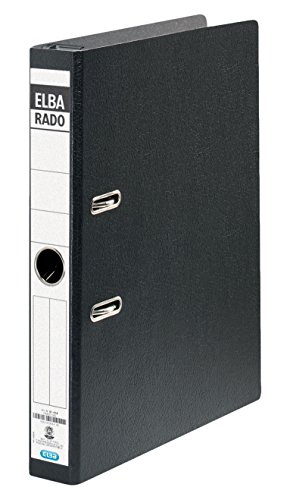 ELBA 100081046 Hängeordner rado Hartpappe 10 Stück DIN A4 5 cm Rückenschmal mit Metall-Beschläge Sonderformat schwarz Ringordner Aktenordner Briefordner Büroordner Pappordner Schlitzordner Blauer Engel ELBA 100081046 Hängeordner rado Hartpappe 10 Stück DIN A4 5 cm Rückenschmal mit Metall-Beschläge Sonderformat schwarz Ringordner Aktenordner Briefordner Büroordner Pappordner Schlitzordner Blauer Engel von Elba