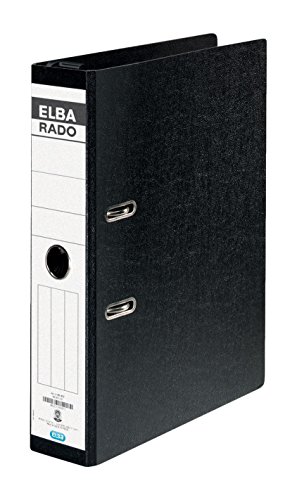 ELBA 100081047 Hängeordner rado Hartpappe 10 Stück DIN A4 7,5 cm breit mit Metall-Beschlägen Sonderformat schwarz Ringordner Aktenordner Briefordner Büroordner Pappordner Schlitzordner Blauer Engel ELBA 100081047 Hängeordner rado Hartpappe 10 Stück DIN A4 7,5 cm breit mit Metall-Beschlägen Sonderformat schwarz Ringordner Aktenordner Briefordner Büroordner Pappordner Schlitzordner Blauer Engel von Elba