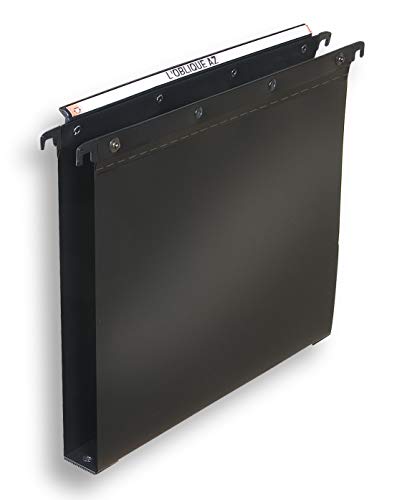 Elba Hängemappe A4 Polypro Ultimate aus Kunststoff, seitlich offen, schwarz, 10 Stück Elba Hängemappe A4 Polypro Ultimate aus Kunststoff, seitlich offen, schwarz, 10 Stück von Elba