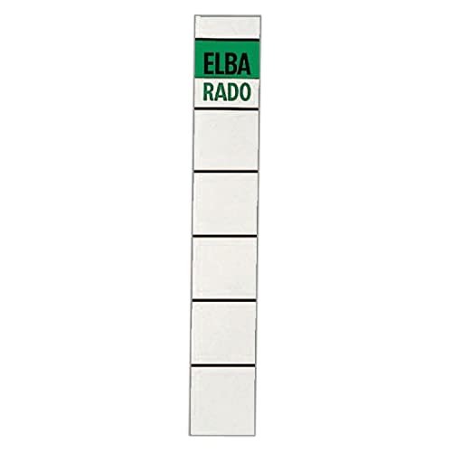 ELBA 100420946 Rückenschilder Rado 10er Pack schmal und kurz selbstklebend weiß ELBA 100420946 Rückenschilder Rado 10er Pack schmal und kurz selbstklebend weiß von Elba
