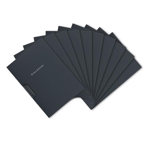 Oxford Bewerbungsmappe A4, aus Karton, Klemm-Mappe, anthrazit, 10er Pack Oxford Bewerbungsmappe A4, aus Karton, Klemm-Mappe, anthrazit, 10er Pack von Oxford