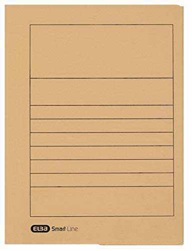 ELBA Einschlagmappe Smart Line, 25er Pack, DIN A4, Karton, chamois ELBA Einschlagmappe Smart Line, 25er Pack, DIN A4, Karton, chamois von Elba