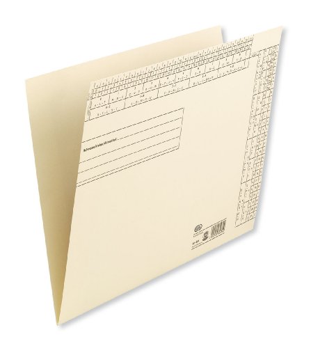 Elba Einstellmappe A4, Kraftkarton, Lochung für Heftstreifen, chamois, 50 Stück Elba Einstellmappe A4, Kraftkarton, Lochung für Heftstreifen, chamois, 50 Stück von Elba
