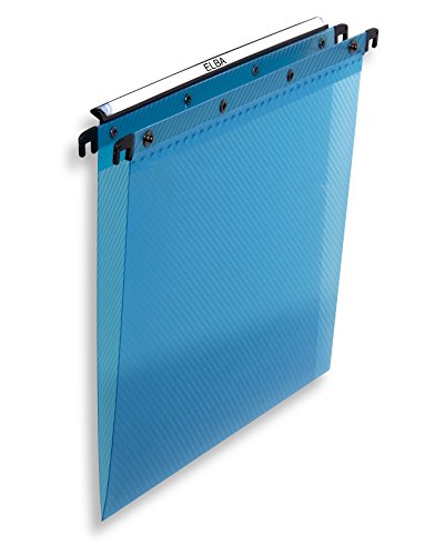 ELBA Hängemappe Polypro Design, 10er Pack, DIN A4, PP, blau von Elba
