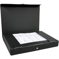 ELBA Heftbox 4,5 cm schwarz marmoriert von Elba