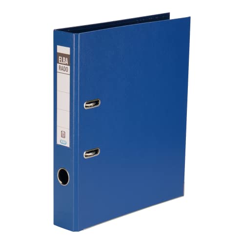 Elba Ordner A4, rado plast, 5cm schmal, Kunststoff, blau, 1 Stück Elba Ordner A4, rado plast, 5cm schmal, Kunststoff, blau, 1 Stück von Elba