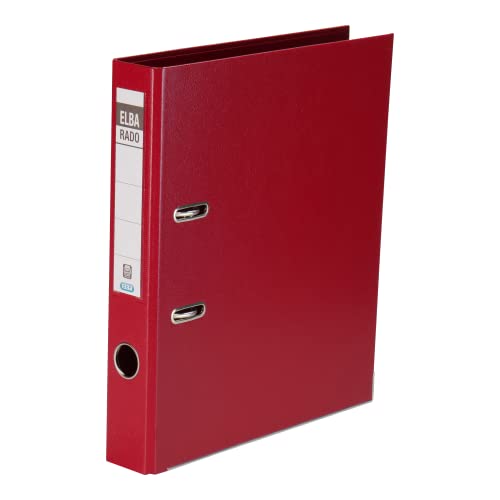 Elba Ordner A4, rado plast, 5cm schmal, Kunststoff, rot, 1 Stück Elba Ordner A4, rado plast, 5cm schmal, Kunststoff, rot, 1 Stück von Elba