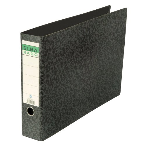 ELBA Ordner Rado Hartpappe, DIN A3 quer, 5,5 cm Rückenbreite, schwarz ELBA Ordner Rado Hartpappe, DIN A3 quer, 5,5 cm Rückenbreite, schwarz von Elba