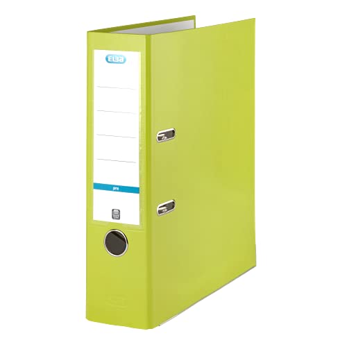 Elba Ordner A4, smart Pro, 8 cm breit, Kunststoff außen, hellgrün Elba Ordner A4, smart Pro, 8 cm breit, Kunststoff außen, hellgrün von Elba