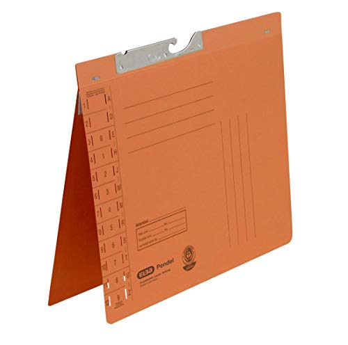 ELBA Pendelhefter, 50er Karton, Manila-Karton, orange ELBA Pendelhefter, 50er Karton, Manila-Karton, orange von Elba