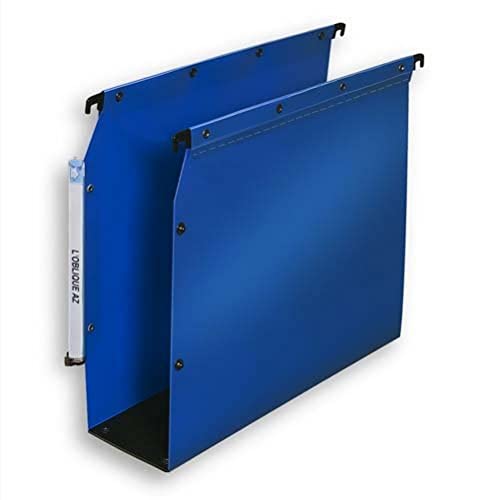 ELBA Polypro Ultimate kunststoff Hängemappe Schrank A4 80mm boden kunststof Blau 10er Karton von Elba