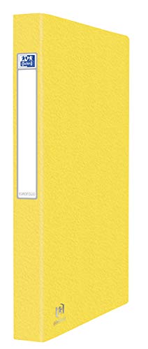 ELBA Ringbuch ´EUROFOLIO´, DIN A4, aus Karton, gelb, 2Ring von Elba