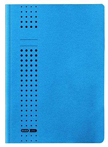 ELBA Sammel-Mappe chic, für A4, aus Karton, 3 Innenklappen, blau, 25er Pack ELBA Sammel-Mappe chic, für A4, aus Karton, 3 Innenklappen, blau, 25er Pack von Elba