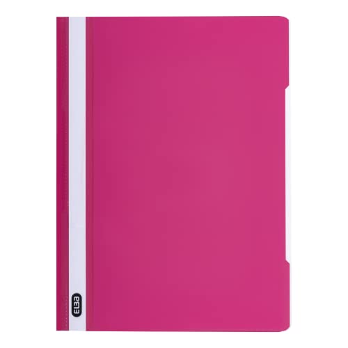 ELBA Schnellhefter, DIN A4, PVC, pink, 25er Pack von Elba