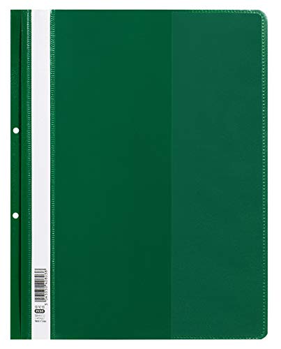 ELBA Schnellhefter, Kunststoff, grün, 25er Pack von Elba