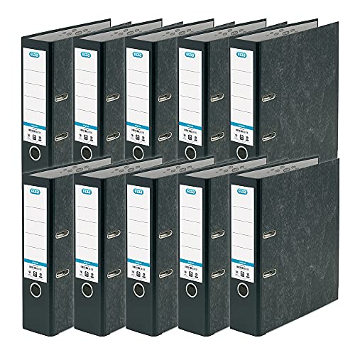 Elba, Aktenordner, A4, Schwarz, 10 Stück Elba, Aktenordner, A4, Schwarz, 10 Stück von Elba