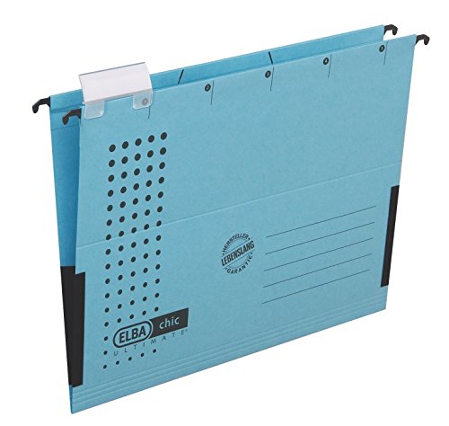 Elba 100552099 Hängetasche chic ULTIMATE, DIN A4, blau von Elba