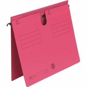 Elba 100555355 Hängemappen und Zubehör Hängehefter Sorte 81 rot von Elba
