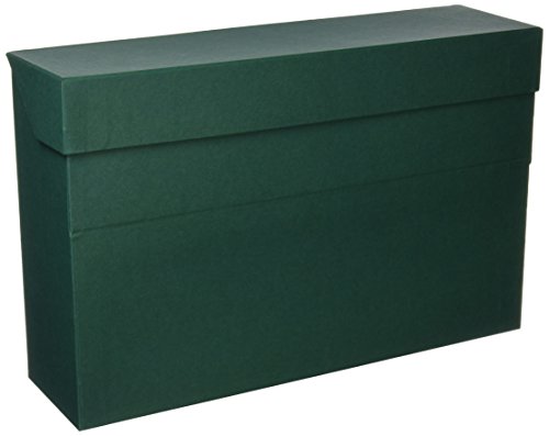 Elba 100580262 Versandkarton, mit Stoff ausgekleidet, 10 cm, grün von Elba
