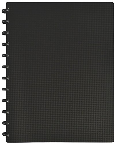Elba 400078998 Memphis Variozip Dokumentenmappe, mit herausnehmbaren Fächern, 60 Blatt, Polypropylen, blickdicht, A4, schwarz Einzigartig Schwarz von Oxford