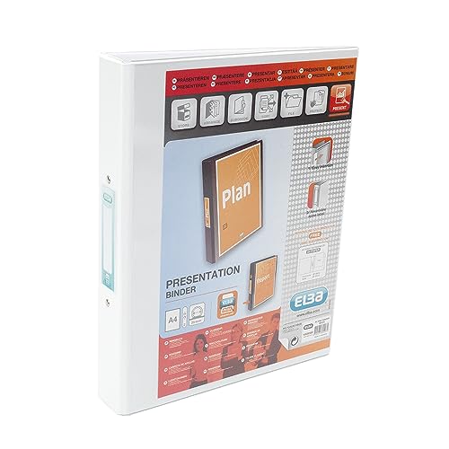 Elba Bantex Vision 2-Ringbuch, A4, 25 mm, Weiß Elba Bantex Vision 2-Ringbuch, A4, 25 mm, Weiß von Elba