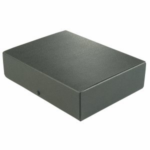 Elba Dokumentenmappe A4 Hartpappe Füllvermögen 80mm schwarz Elba Dokumentenmappe A4 Hartpappe Füllvermögen 80mm schwarz von Elba