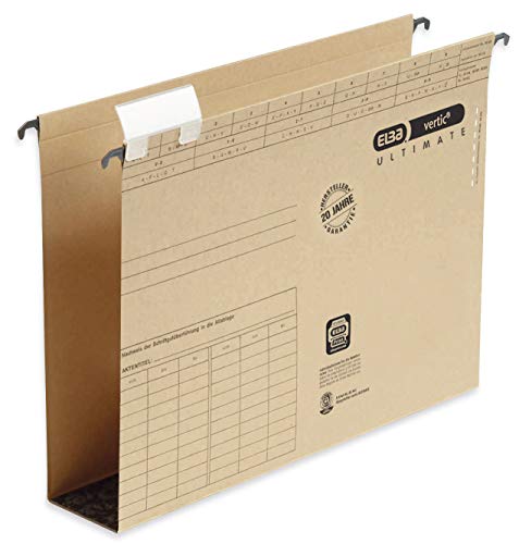 Elba Hängesammler A4, vertic Ultimate, mit 6 cm Boden, naturbraun, 25 Stück Elba Hängesammler A4, vertic Ultimate, mit 6 cm Boden, naturbraun, 25 Stück von Elba