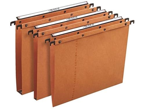 Elba Hängetaschen A4, AZO Ultimate, mit 1,5 cm Boden, orange, 25 Stück Elba Hängetaschen A4, AZO Ultimate, mit 1,5 cm Boden, orange, 25 Stück von Elba