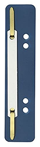 Elba Heftstreifen aus Kunststoff, 150x35mm, blau, 100 Stück Elba Heftstreifen aus Kunststoff, 150x35mm, blau, 100 Stück von Elba