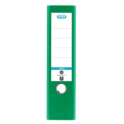 Elba Ordner A4, Smart Original Wolkenmarmor, 8 cm breit, grün, 10 Stück Elba Ordner A4, Smart Original Wolkenmarmor, 8 cm breit, grün, 10 Stück von Elba