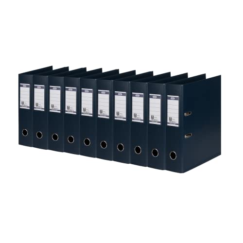 Elba Ordner A4, Strong-Line, 8 cm breit, Kunststoff, dunkelblau, 10 Stück Elba Ordner A4, Strong-Line, 8 cm breit, Kunststoff, dunkelblau, 10 Stück von Elba