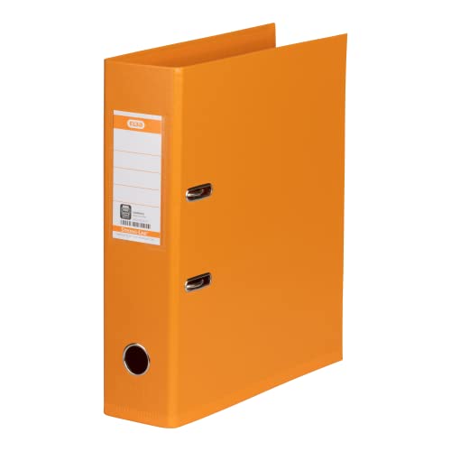 Elba Ordner A4, Strong-Line, 8 cm breit, Kunststoff, orange, 1 Stück Elba Ordner A4, Strong-Line, 8 cm breit, Kunststoff, orange, 1 Stück von Elba