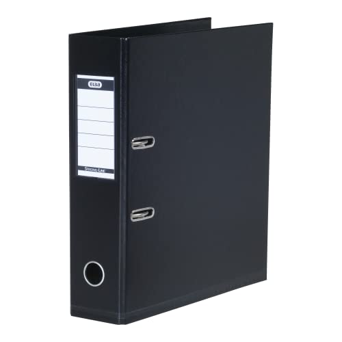 Elba Ordner A4, Strong-Line, 8 cm breit, Kunststoff innen und außen, schwarz Elba Ordner A4, Strong-Line, 8 cm breit, Kunststoff innen und außen, schwarz von Elba
