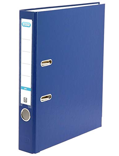 Elba Ordner A4, smart Pro, 5 cm schmal, Kunststoff außen, dunkelblau Elba Ordner A4, smart Pro, 5 cm schmal, Kunststoff außen, dunkelblau von Elba