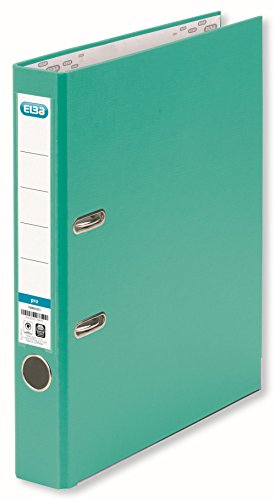 Elba Ordner A4, smart Pro, 5 cm schmal, Kunststoff außen, mint Elba Ordner A4, smart Pro, 5 cm schmal, Kunststoff außen, mint von Elba