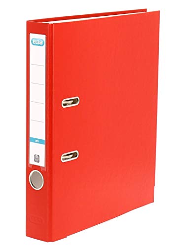 Elba Ordner A4, smart Pro, 5 cm schmal, Kunststoff außen, rot Elba Ordner A4, smart Pro, 5 cm schmal, Kunststoff außen, rot von Elba