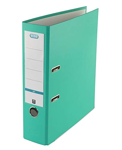 Elba Ordner A4, smart Pro, 8 cm breit, Kunststoff außen, mint Elba Ordner A4, smart Pro, 8 cm breit, Kunststoff außen, mint von Elba