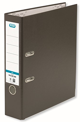 Elba Ordner A4, smart Pro, 8 cm breit, Kunststoff außen, braun Elba Ordner A4, smart Pro, 8 cm breit, Kunststoff außen, braun von Elba