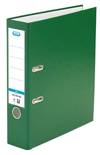 Elba Ordner A4, smart Pro, 8 cm breit, Kunststoff außen, grün Elba Ordner A4, smart Pro, 8 cm breit, Kunststoff außen, grün von Elba