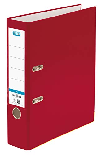 Elba Ordner A4, smart Pro, 8 cm breit, Kunststoff außen, rot Elba Ordner A4, smart Pro, 8 cm breit, Kunststoff außen, rot von Elba