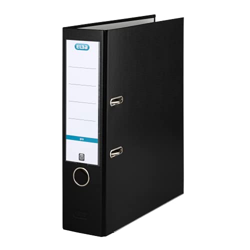 Elba Ordner A4, smart Pro, 8 cm breit, Kunststoff außen, schwarz Elba Ordner A4, smart Pro, 8 cm breit, Kunststoff außen, schwarz von Elba
